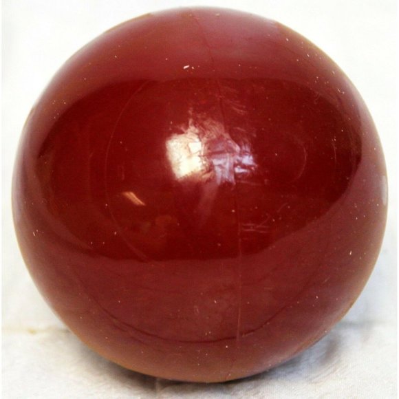 Parkside Replacement Croquet Ball - Smooth Solid Dark Red - 8.75" circumference - Picture 2 of 5